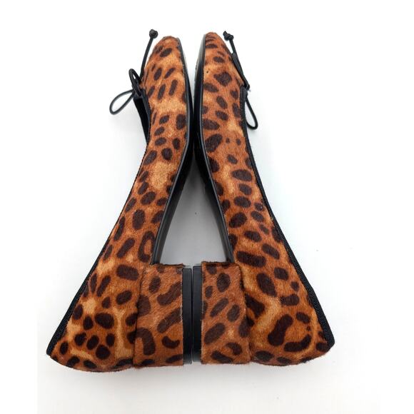 Steve Madden Cherish Leopard Genuine Calf Hair Pump Women's Brown Sz US5.5M EU36 - Picture 11 of 11
